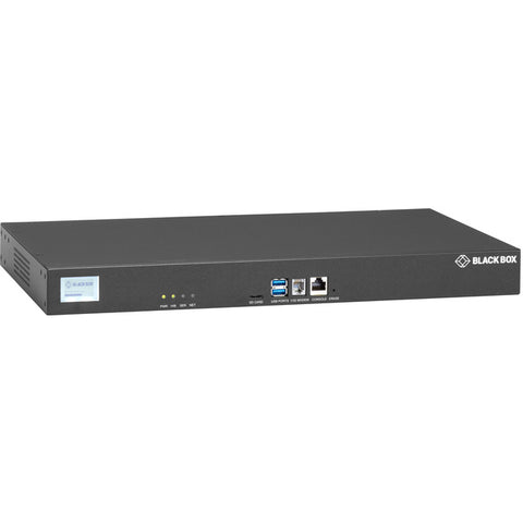 Black Box LES1700 Series Console Server - POTS Modem, Dual 10/100/1000